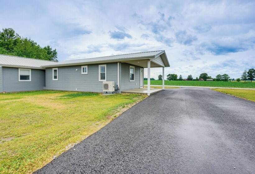 4 Mi To Honeywell Center Cozy Wabash Home