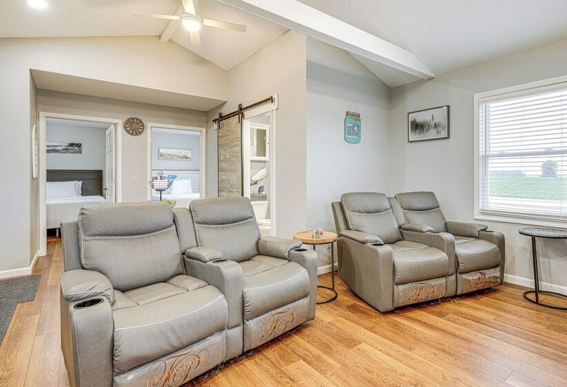 4 Mi To Honeywell Center Cozy Wabash Home