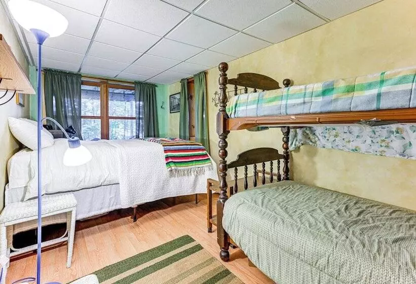 Peaceful White Sand Lake House W/ Dock & Deck!