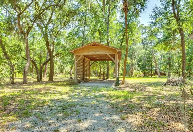 Near Edisto Beach State Park: Home W/ Lanais!