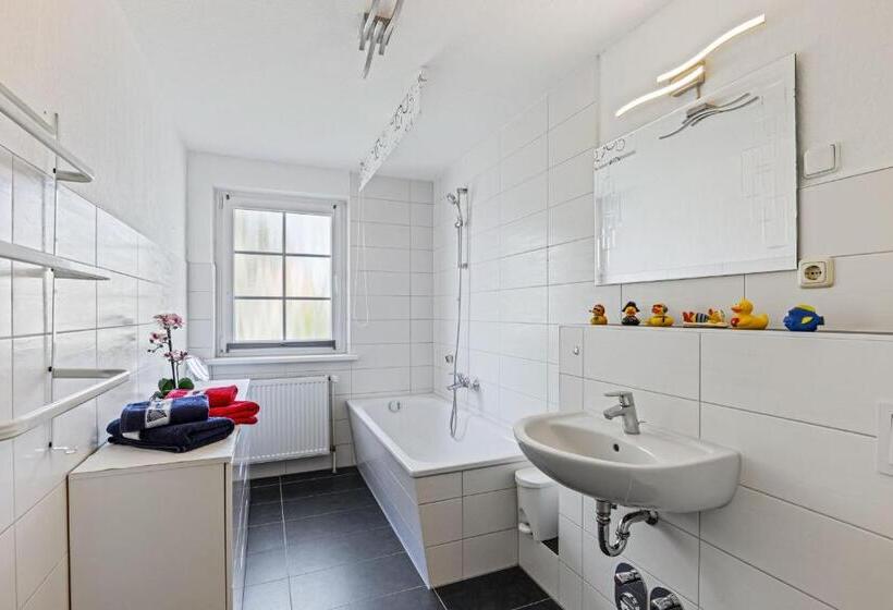 ホテル Ferienwohnung Flori S Ponyhof