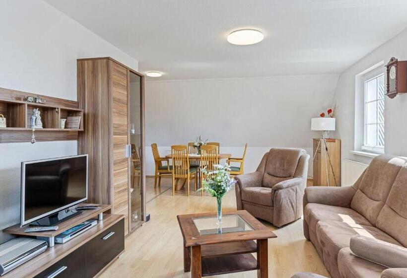 ホテル Ferienwohnung Flori S Ponyhof