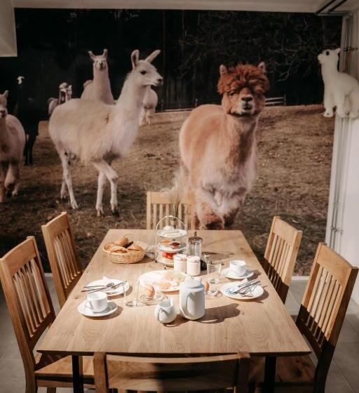 Отель Alpakas, Lamas Und Rentiere Zum Grünen See