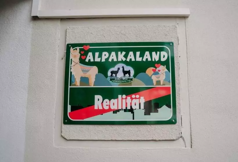 ホテル Alpakas, Lamas Und Rentiere Zum Grünen See