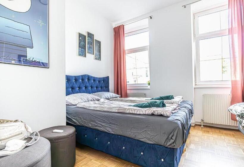 هاستل Near Schönbrunn Economy Rooms In Shared Apartment At Meidling Train Station