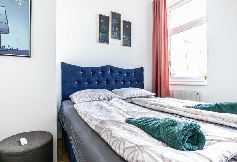 هاستل Near Schönbrunn Economy Rooms In Shared Apartment At Meidling Train Station