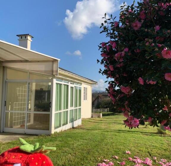 ベッドアンドブレックファースト A Casa De Abelleira Ponteareas