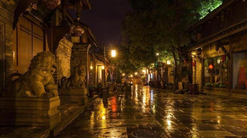 בית מלון כפרי Jinjiang Inn Chendu Taikoo Li Dongfeng Bridge