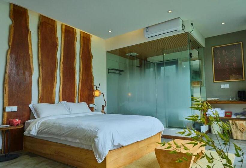 مبيت وإفطار Nature Cure Village Lodge 婺源自在舍民宿