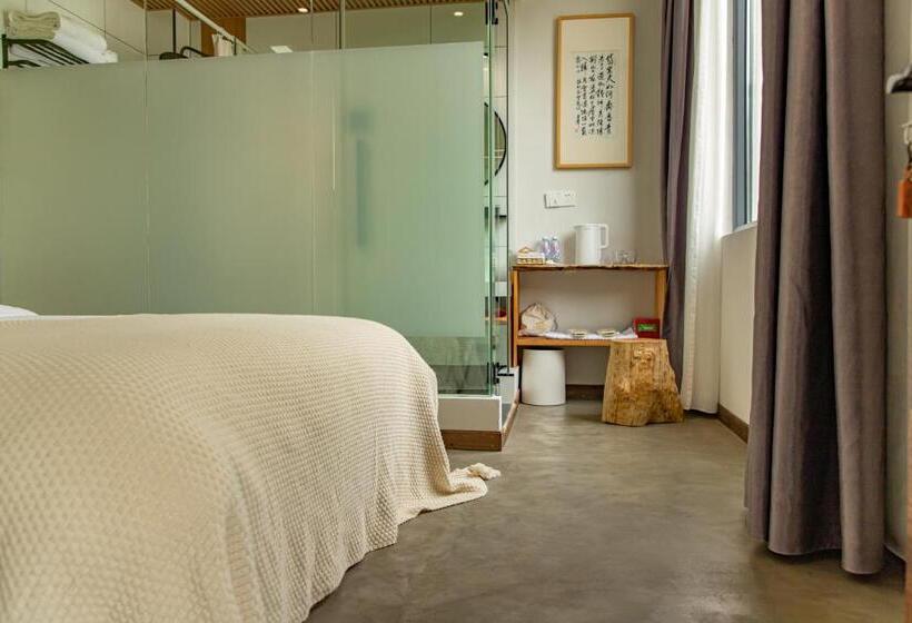 مبيت وإفطار Nature Cure Village Lodge 婺源自在舍民宿