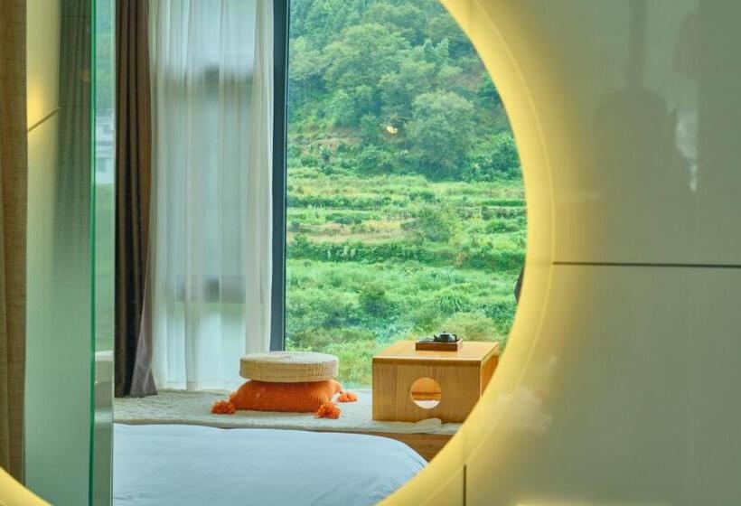 مبيت وإفطار Nature Cure Village Lodge 婺源自在舍民宿