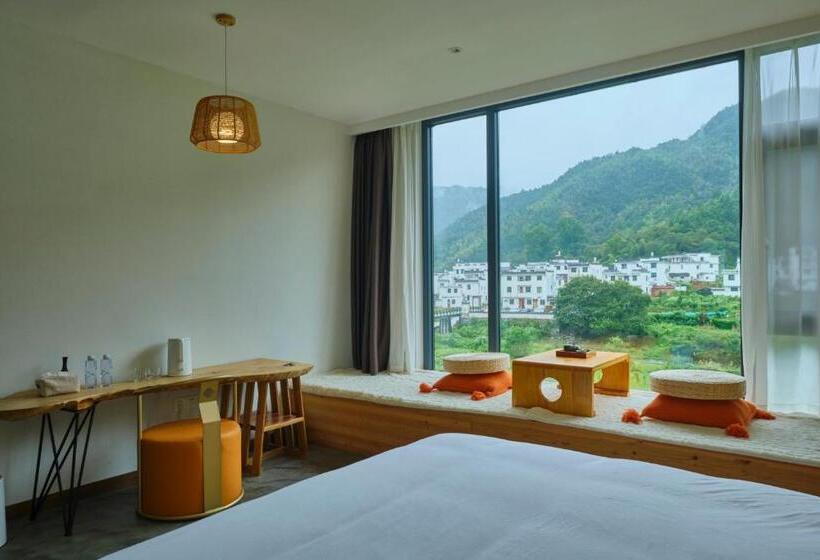 مبيت وإفطار Nature Cure Village Lodge 婺源自在舍民宿