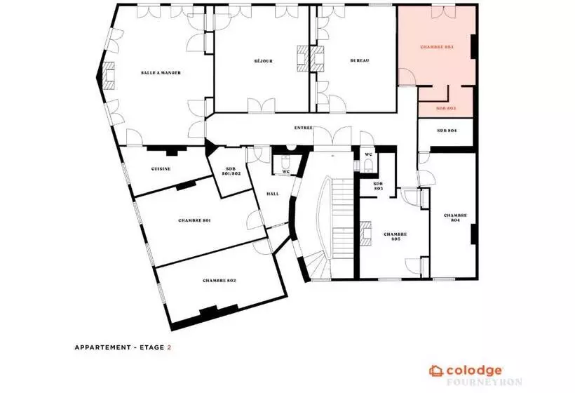 Appartement Colodge   Fourneyron