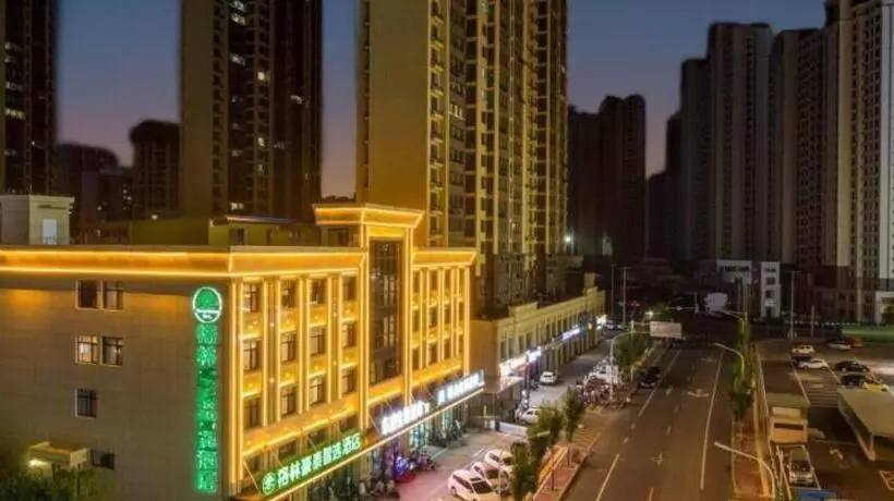 ホテル Green Tree Inn Express Heze University Town