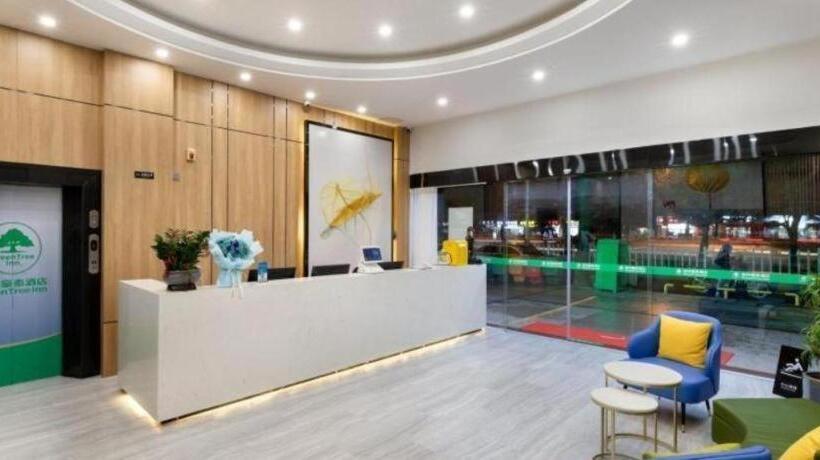 Otel Greentree Inn Express Fujian Ningde Ningchuan Road Qinghua Building