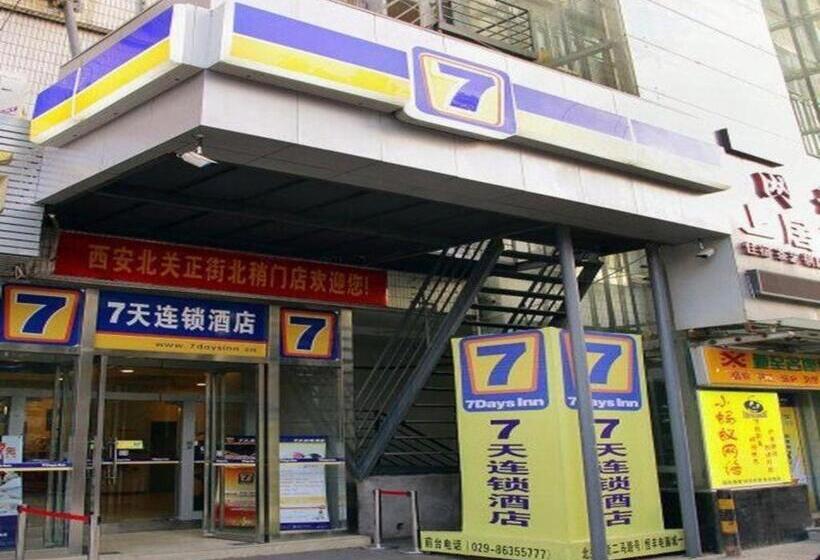 Hôtel 7 Days Inn Xi An Anyuanmen Metro Station Beishaomen