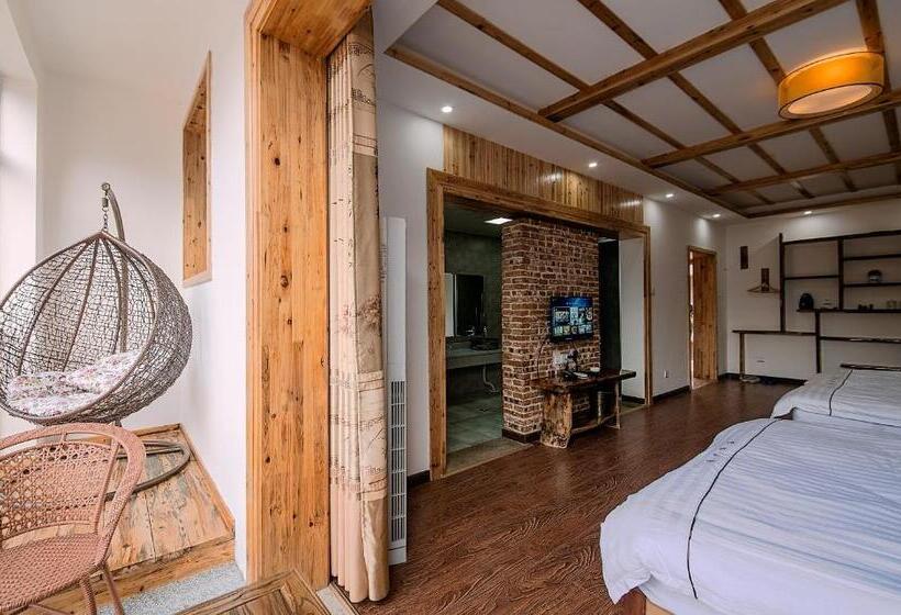 Отель Hongfu Villa Zhangjiajie National Forest Park West Gate