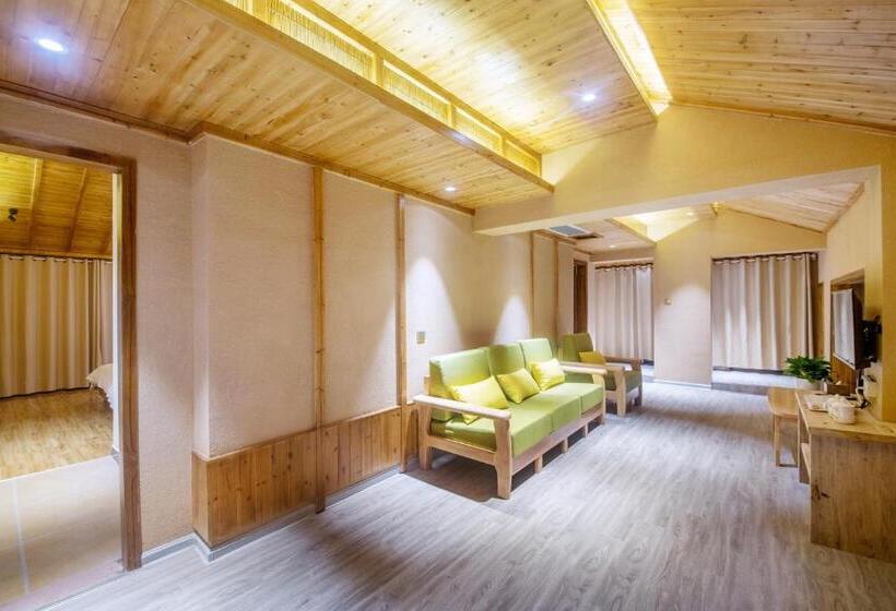 Отель Hongfu Villa Zhangjiajie National Forest Park West Gate