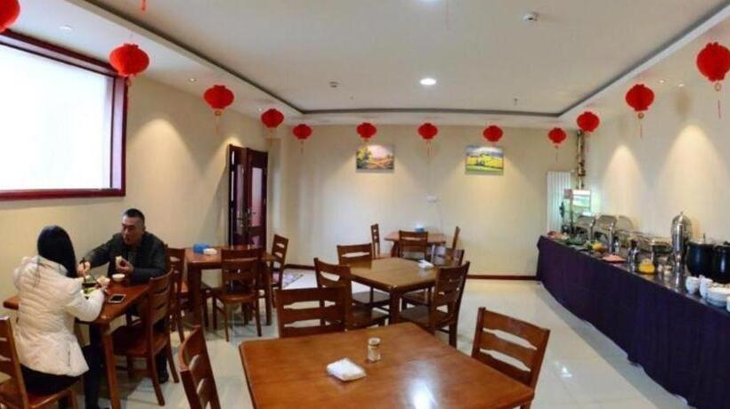 בית מלון כפרי Greentree Inn Shandong Yantai Penglai Pavilion Bus Station Express