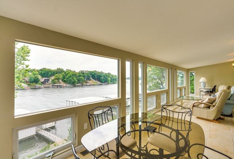 Large Lake Of The Ozarks Home: Deck, Dock & Views