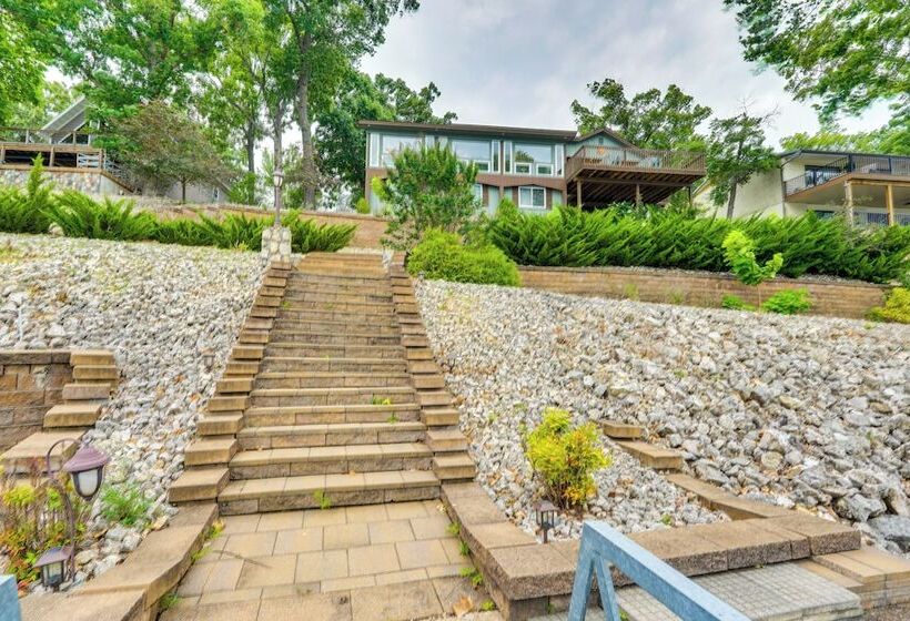 Large Lake Of The Ozarks Home: Deck, Dock & Views
