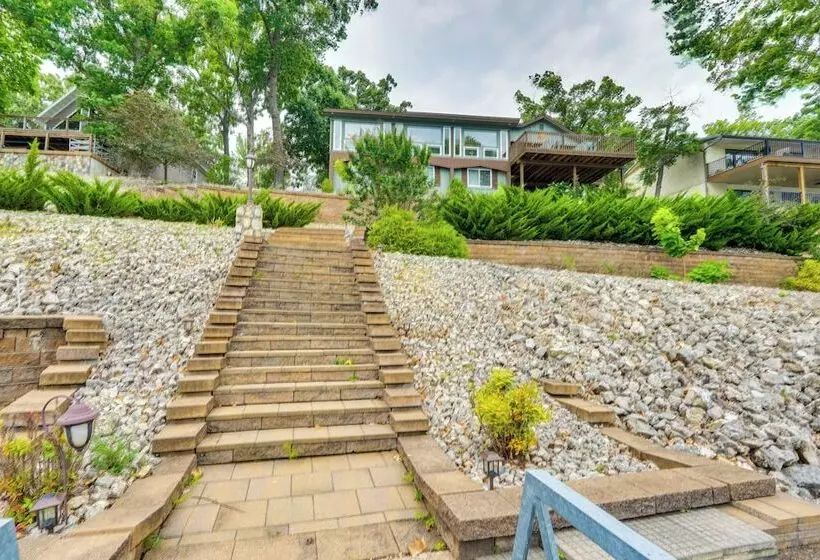 Large Lake Of The Ozarks Home: Deck, Dock & Views