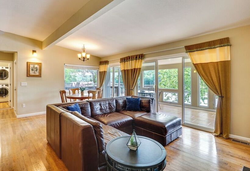 Large Lake Of The Ozarks Home: Deck, Dock & Views