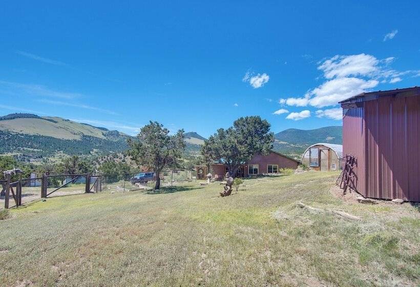 Serene Saguache Haven On 40 Acres: Mountain Views!