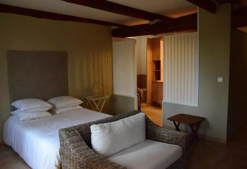 تختخواب و صبحانه La Chambre Des Amis Au Moulin Des Gypses
