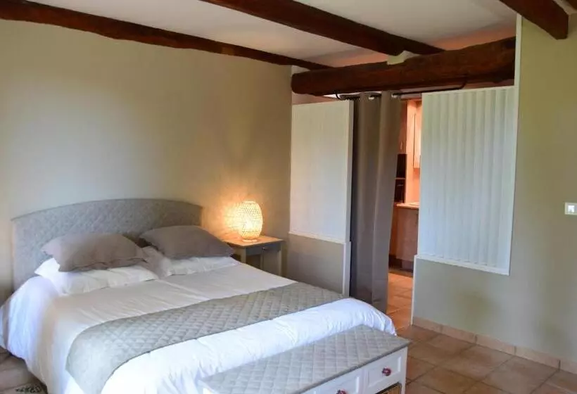 تختخواب و صبحانه La Chambre Des Amis Au Moulin Des Gypses