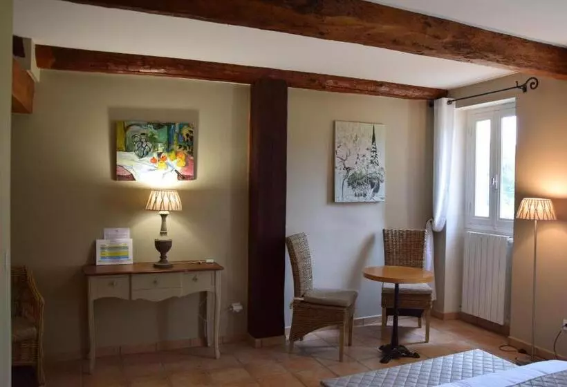 تختخواب و صبحانه La Chambre Des Amis Au Moulin Des Gypses