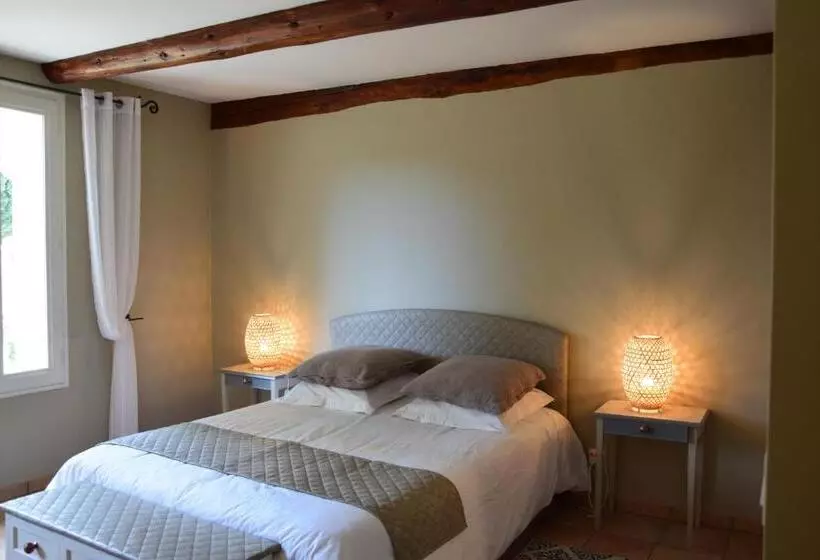 تختخواب و صبحانه La Chambre Des Amis Au Moulin Des Gypses