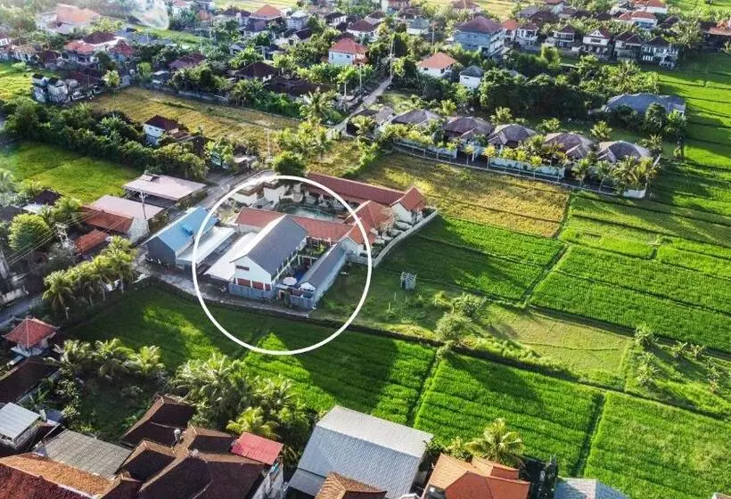 ペンション White Blue House 6  Pvt Room, Shared Pool&kitchen