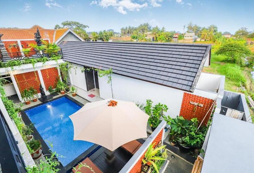 펜션 White Blue House 6 Pvt Room, Shared Pool&kitchen