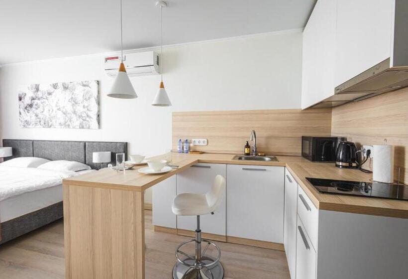 استراحتگاه Astana Aparts апартаменты в Yes Apart 2 комнатная люкс