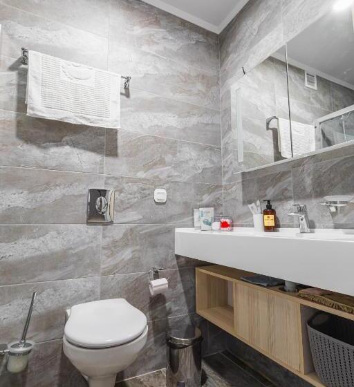 استراحتگاه Astana Aparts апартаменты в Yes Apart 2 комнатная люкс