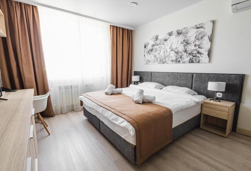 استراحتگاه Astana Aparts апартаменты в Yes Apart 2 комнатная люкс