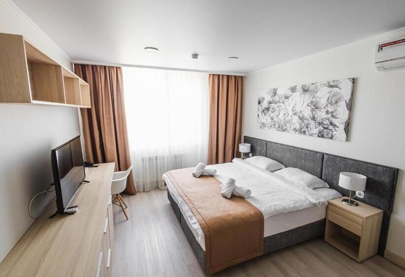 استراحتگاه Astana Aparts апартаменты в Yes Apart 2 комнатная люкс