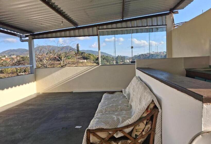 Отель Suíte Casa De Luz Lar Na Serra Quarto 01