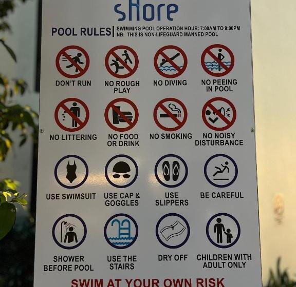 Studio Room With Balcony Seaview At The Shore Kk By Clover Home