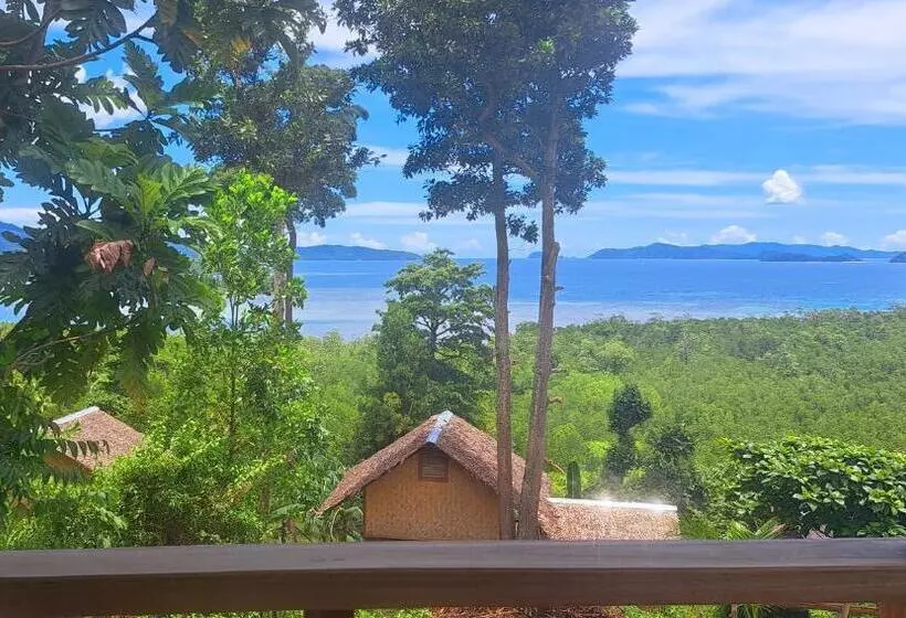 Hotelli The View   Jungle Lodges   Port Barton