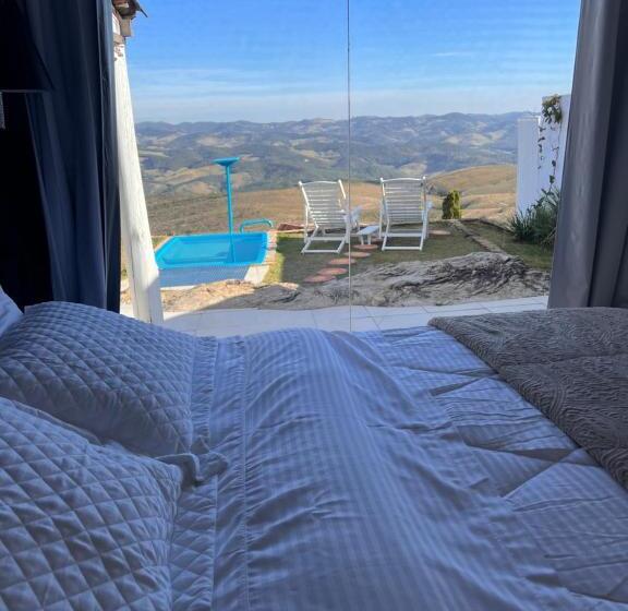 تختخواب و صبحانه Chalés Da Pedra