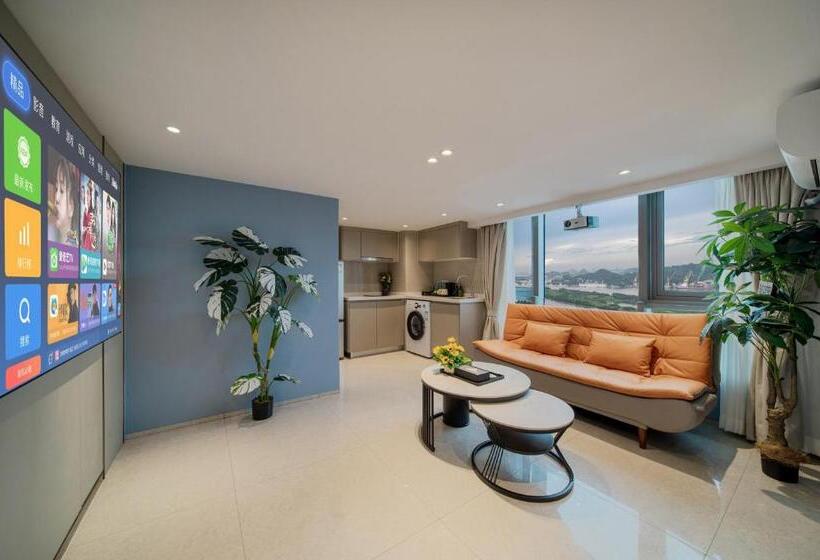 金舍名都国际公寓广州天河金融城三溪地铁站店