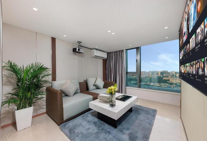 金舍名都国际公寓广州天河金融城三溪地铁站店