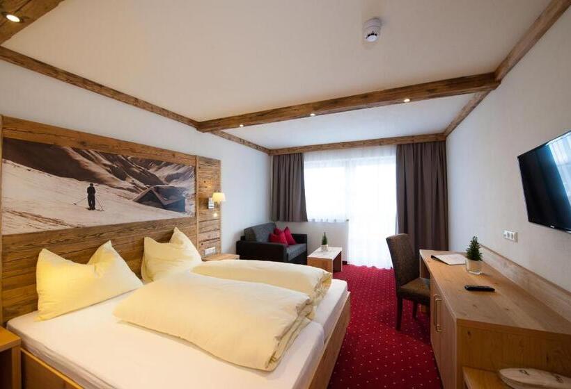 ホテル Grossarler Panorama Stube