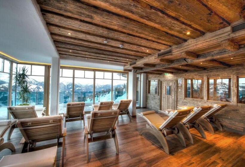 ホテル Grossarler Panorama Stube