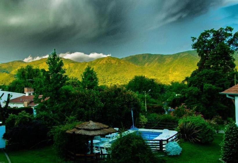 Cabañas Verde Y Blanco