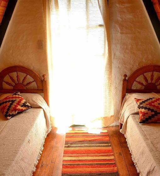 Cabañas Verde Y Blanco