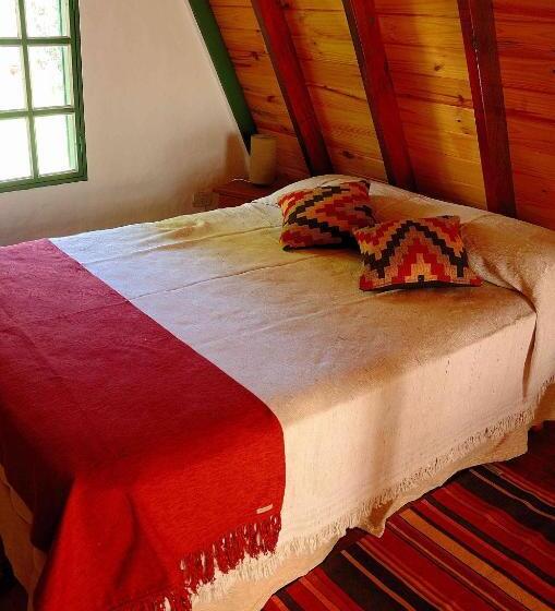 Cabañas Verde Y Blanco