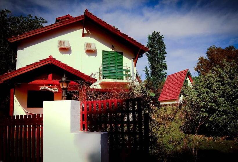 Cabañas Verde Y Blanco